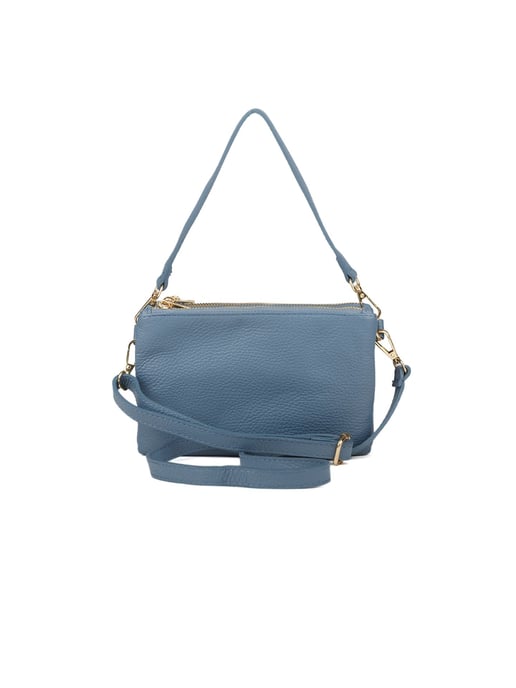 Giulia Monti Schultertasche Stahlblau - Image 3