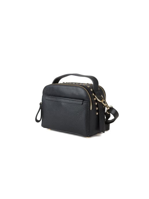 Giulia Monti Schultertasche Schwarz - Image 2