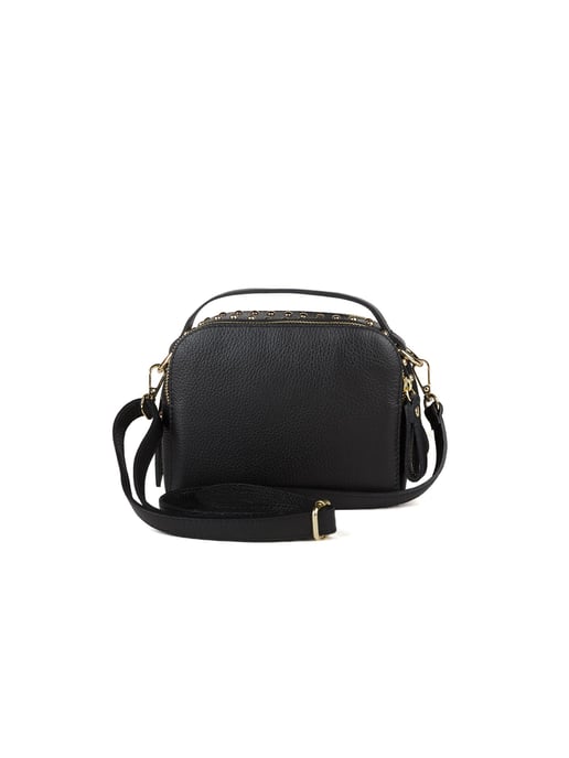 Giulia Monti Schultertasche Schwarz - Image 3