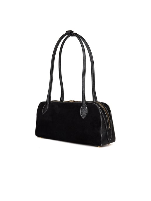 Giulia Monti Schultertasche Schwarz - Image 2
