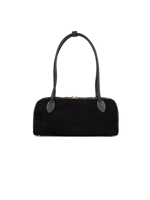 Giulia Monti Schultertasche Schwarz - Image 3
