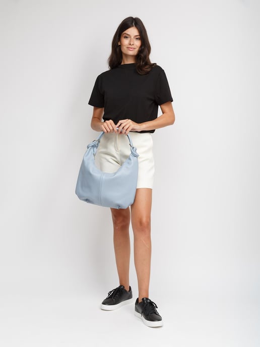 Giulia Monti Umhängetasche Himmelblau - Image 5