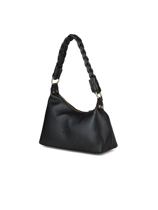 Giulia Monti Schultertasche Schwarz - Image 2