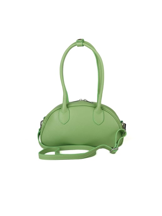Giulia Monti Schultertasche Grasgrün - Image 3