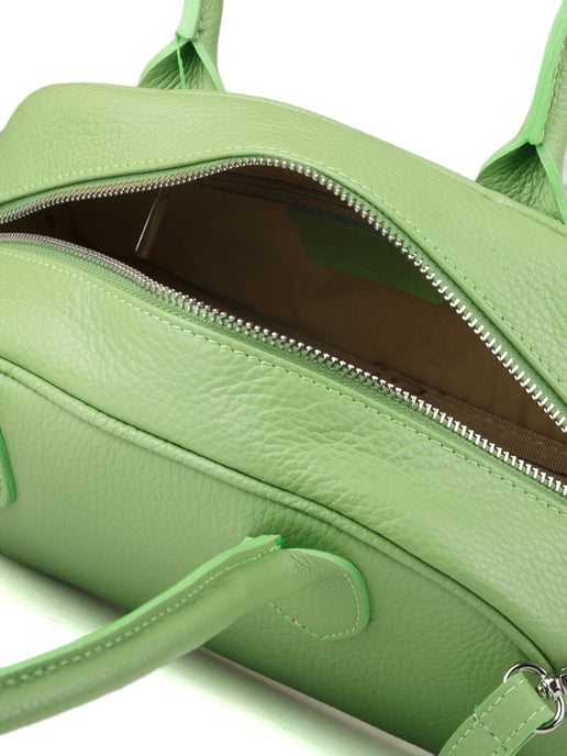 Giulia Monti Schultertasche Grasgrün - Image 4