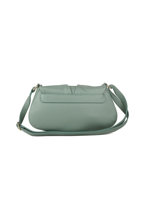 Giulia Monti Schultertasche Hellgrün - Image 3