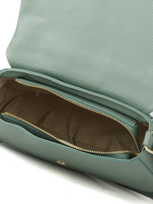 Giulia Monti Schultertasche Hellgrün - Image 4