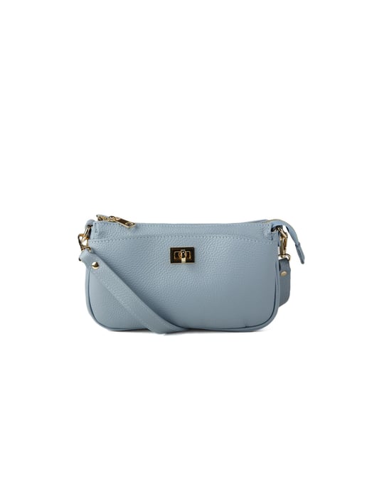 Giulia Monti Schultertasche Pastellgrün - Image 1