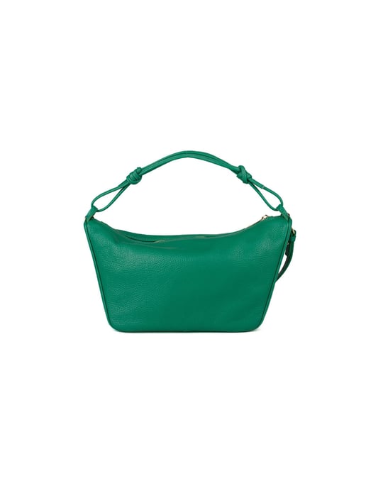Giulia Monti Schultertasche Klassisch Grün - Image 1