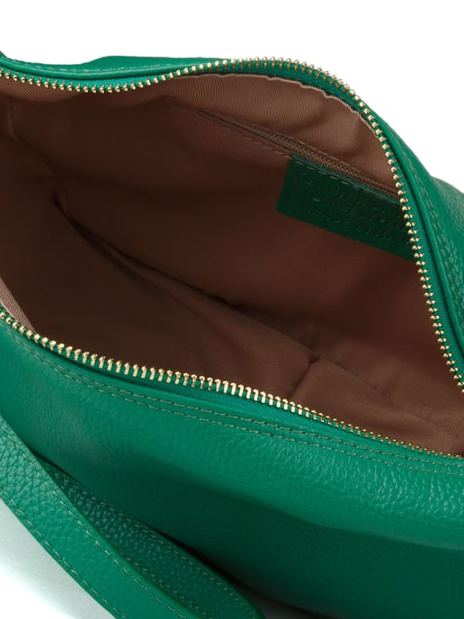 Giulia Monti Schultertasche Klassisch Grün - Image 4