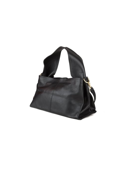 Giulia Monti Schultertasche Schwarz - Image 2