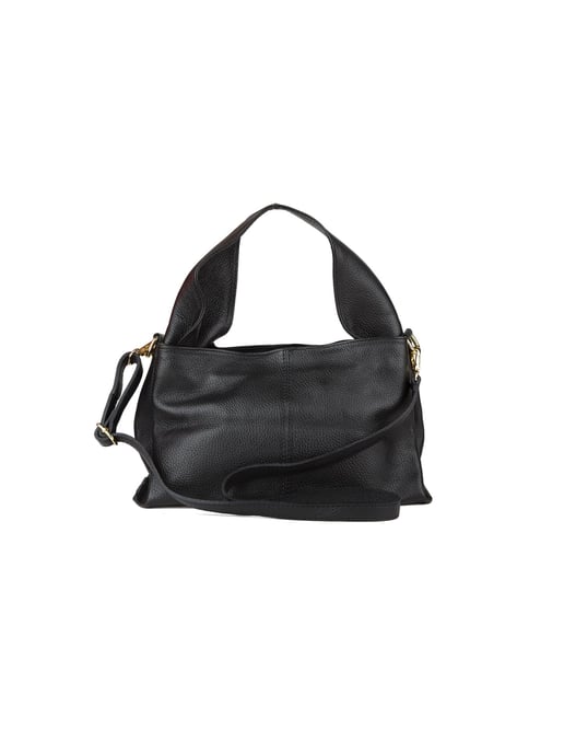 Giulia Monti Schultertasche Schwarz - Image 3
