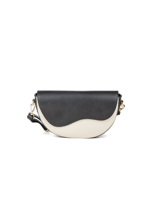 Giulia Monti Schultertasche - Schwarz - Image 1