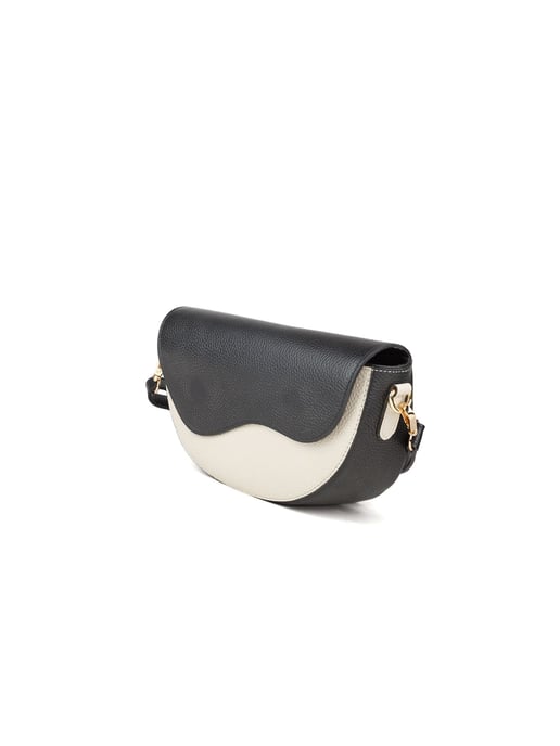 Giulia Monti Schultertasche - Schwarz - Image 2