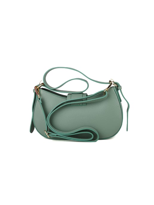 Giulia Monti Schultertasche Hellgrün - Image 3