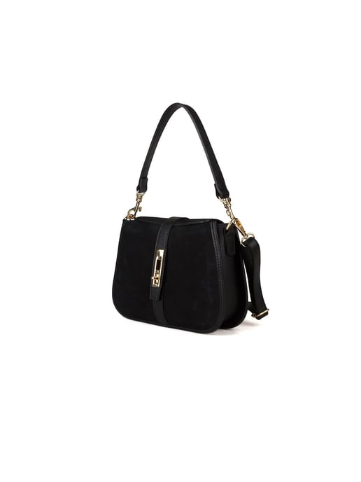 Giulia Monti Schultertasche Schwarz - Image 2