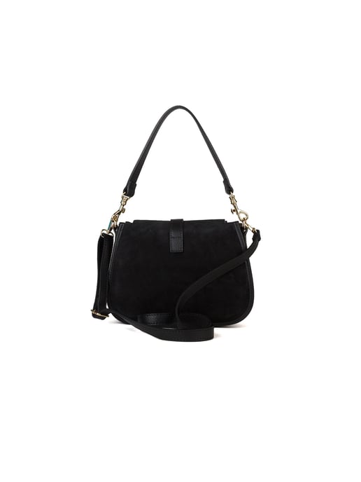 Giulia Monti Schultertasche Schwarz - Image 3