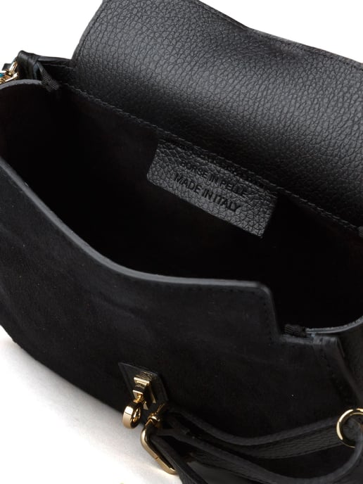 Giulia Monti Schultertasche Schwarz - Image 4
