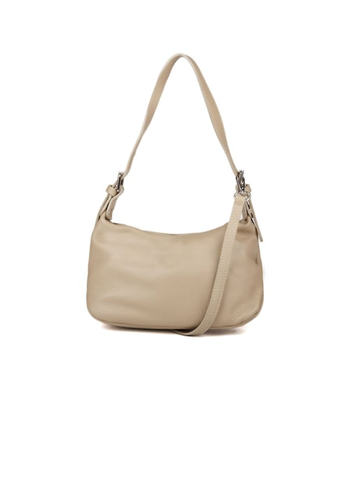 Giulia Monti Umhängetasche Grau Beige - Image 1