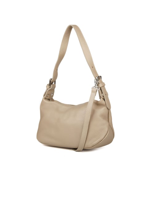 Giulia Monti Umhängetasche Grau Beige - Image 2