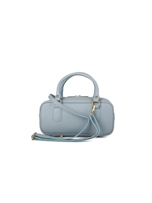 Giulia Monti Schultertasche Himmelblau - Image 3