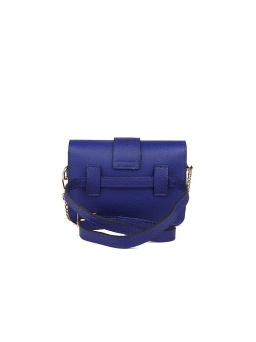 Giulia Monti Schultertasche/Tasche für die Taille Klassisches Blau - Image 3