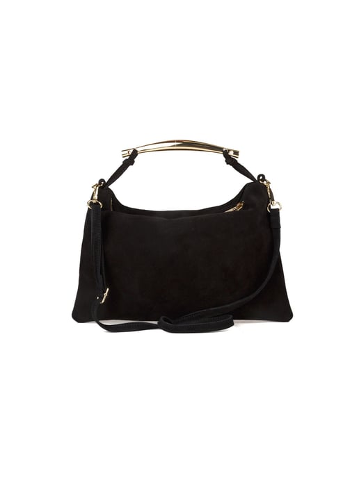 Giulia Monti Schultertasche Schwarz - Image 3