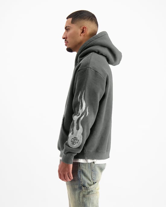 Black Bananas Mono Flame Kapuzenpullover, - Image 4