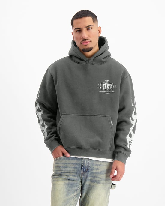 Black Bananas Mono Flame Kapuzenpullover, - Image 6
