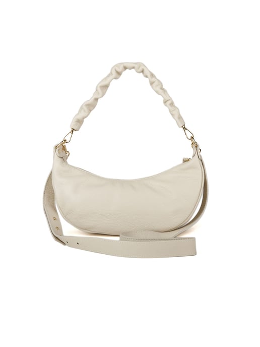 Giulia Monti Schultertasche Hellbeige - Image 3
