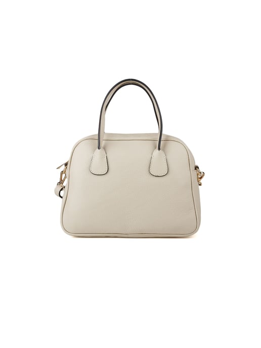 Giulia Monti Schultertasche Hellbeige - Image 1
