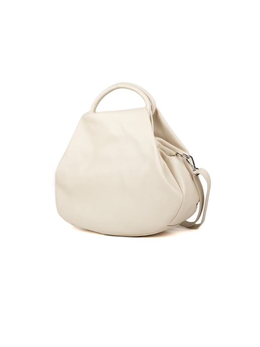 Giulia Monti Schultertasche Hellbeige - Image 2