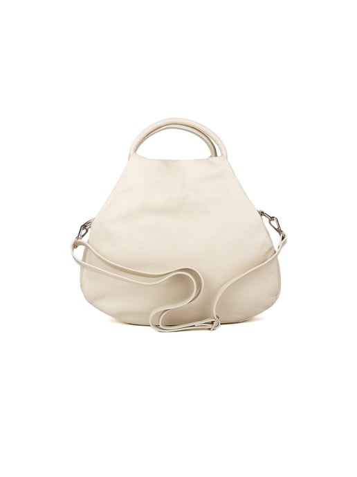 Giulia Monti Schultertasche Hellbeige - Image 3
