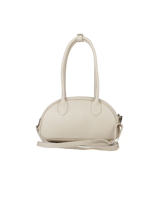 Giulia Monti Schultertasche Hellbeige - Image 3