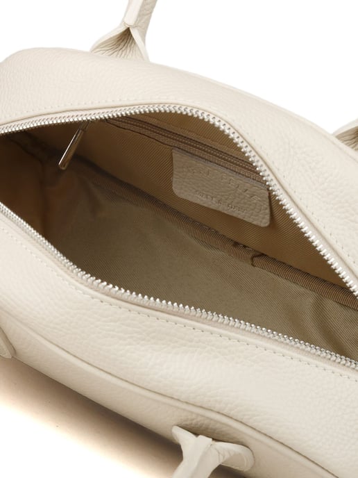 Giulia Monti Schultertasche Hellbeige - Image 4