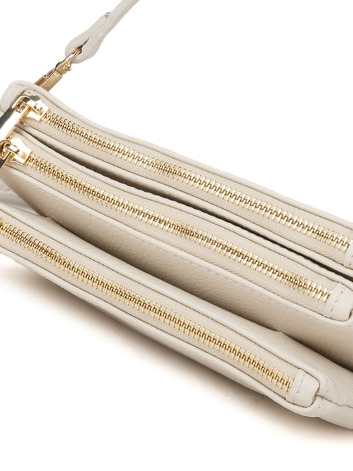 Giulia Monti Schultertasche Hellbeige - Image 4