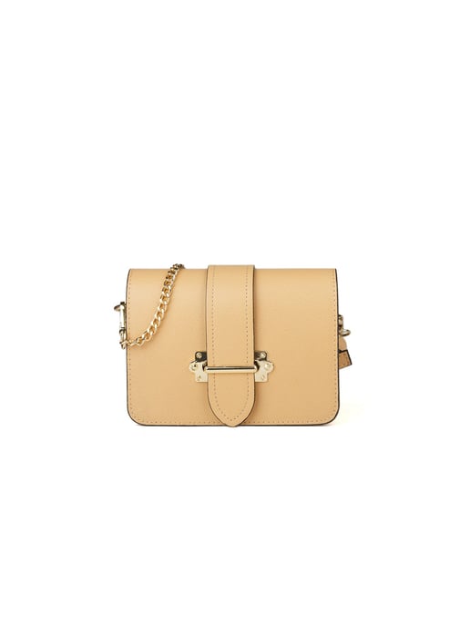Giulia Monti Schultertasche/Ta Tasche Beige - Image 1