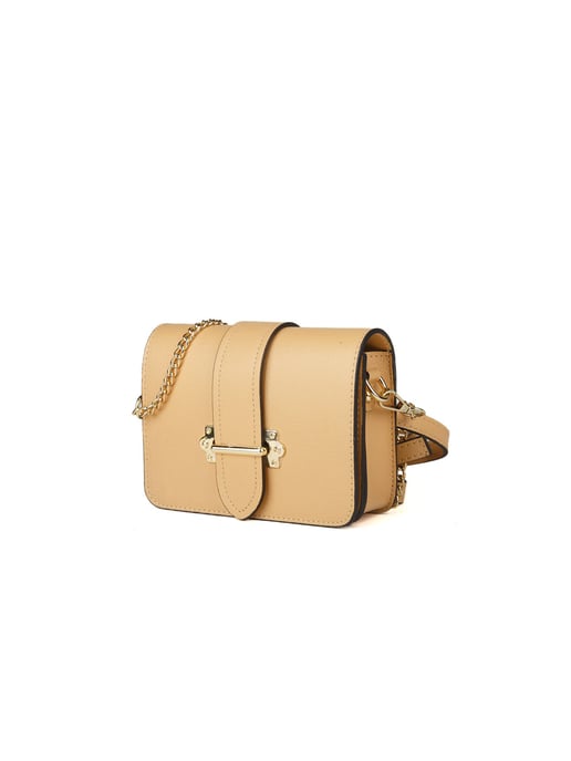 Giulia Monti Schultertasche/Ta Tasche Beige - Image 2
