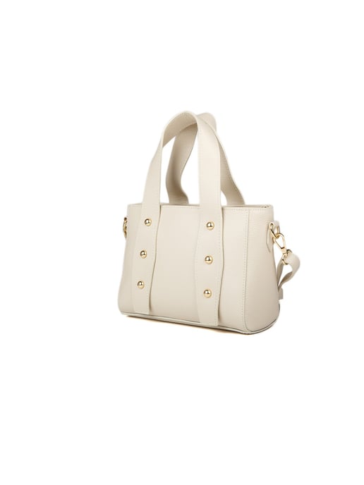 Giulia Monti Schultertasche Hellbeige - Image 2