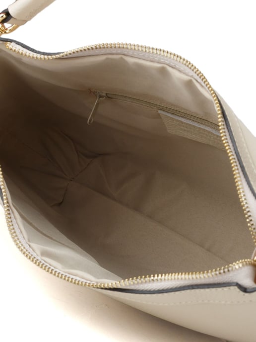 Giulia Monti Schultertasche Hellbeige - Image 4