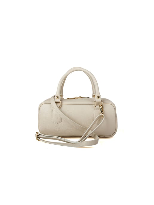 Giulia Monti Schultertasche Hellbeige - Image 3