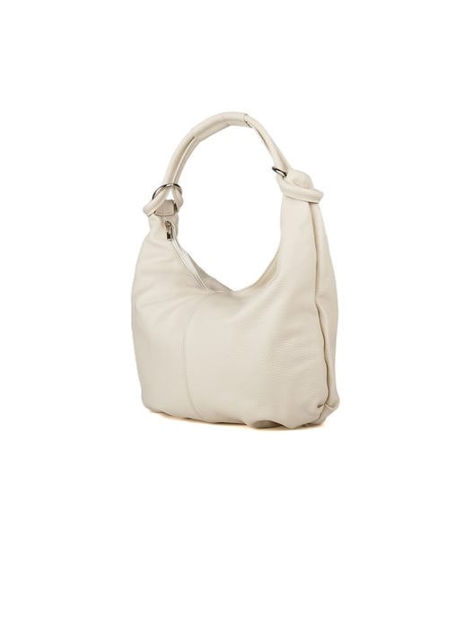 Giulia Monti Schultertasche Hellbeige - Image 2