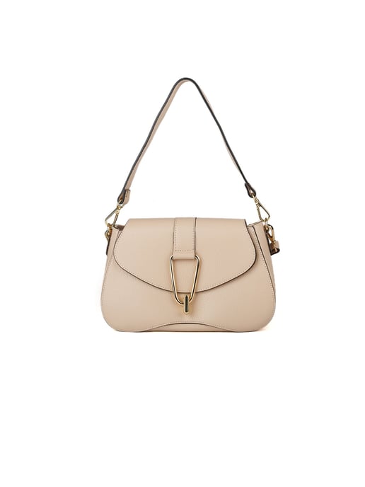 Giulia Monti Schultertasche Grant Beige - Image 1