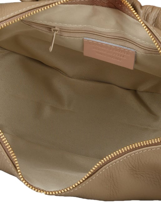 Giulia Monti Schultertasche Hell Taupe - Image 4