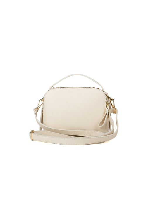 Giulia Monti Schultertasche Hellbeige - Image 3