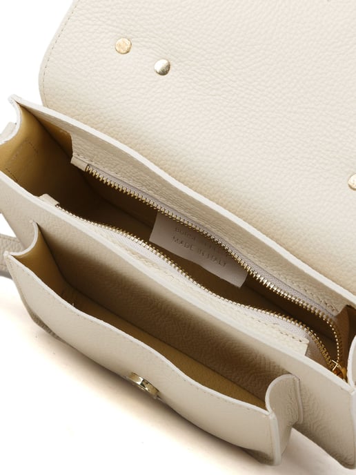 Giulia Monti Schultertasche Hellbeige - Image 4