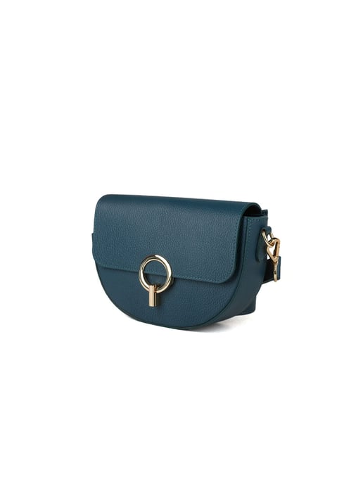 Giulia Monti Schultertasche Dunkel Türkis - Image 2