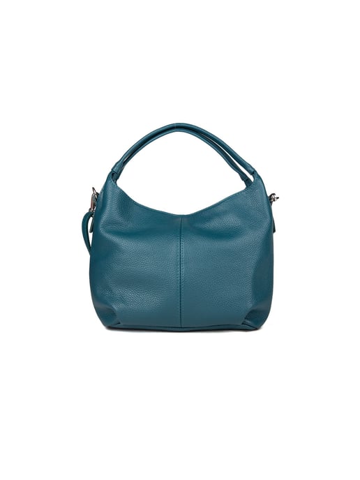 Giulia Monti Schultertasche Dunkelblaugrün - Image 1