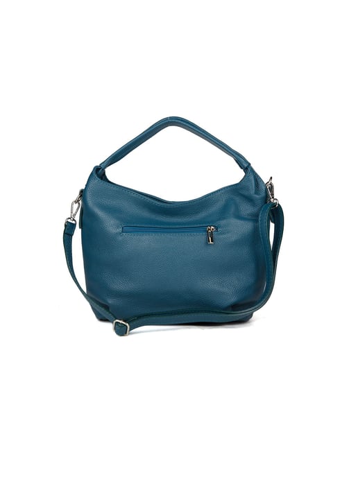 Giulia Monti Schultertasche Dunkelblaugrün - Image 3
