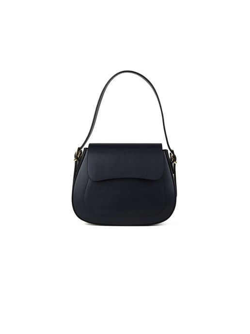 Giulia Monti Schultertasche Nachtblau - Image 1